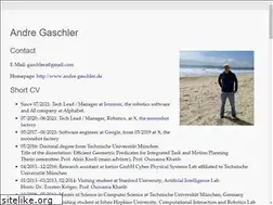 Sites similar to andre-gaschler.com