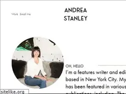 Sites similar to andrea-stanley.com
