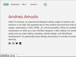 Sites similar to andreaamado.com