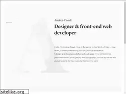Sites similar to andreacasali.com