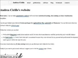 Sites similar to andreacirillo.com