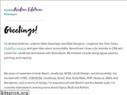 Sites similar to andreaedstrom.com