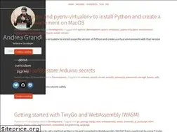 Sites similar to andreagrandi.it