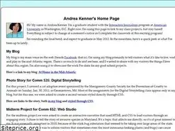 Sites similar to andreakenner.com