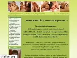 Sites similar to andreamasszazs.hu