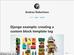 Sites similar to andrearobertson.com