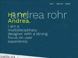 Sites similar to andrearohr.com
