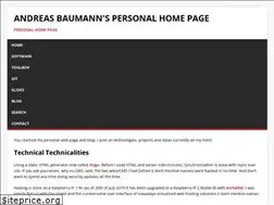 Sites similar to andreasbaumann.cc
