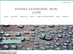 Sites similar to andreaschneiderlcsw.com