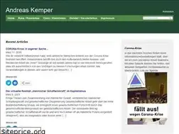 Sites similar to andreaskemper.org