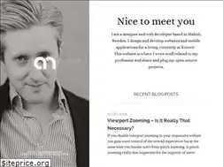 Sites similar to andreasnorman.com
