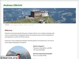 Sites similar to andreasulbricht.de