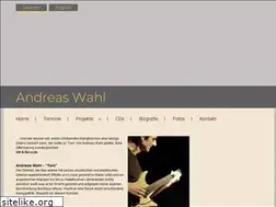 Sites similar to andreaswahl.net