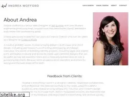 Sites similar to andreawofford.com