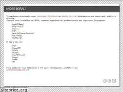 Sites similar to andreborali.com