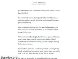 Sites similar to andrechaperon.com
