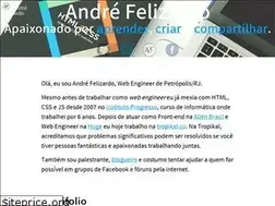 Sites similar to andrefelizardo.com.br