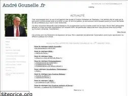 Sites similar to andregounelle.fr