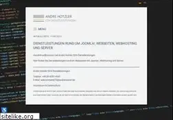Sites similar to andrehotzler.de