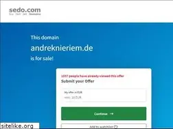 Sites similar to andreknieriem.de