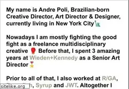 Sites similar to andrepoli.com