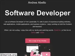 Sites similar to andresabello.com