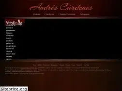 Sites similar to andrescardenes.com