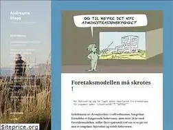Sites similar to andresensblogg.no