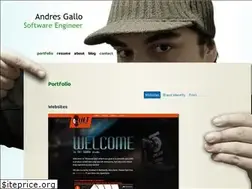 Sites similar to andresgallo.com