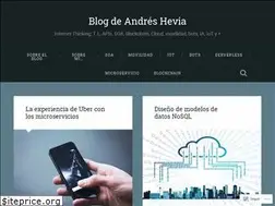 Sites similar to andreshevia.com