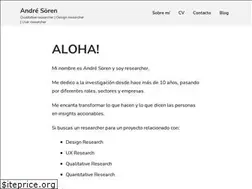 Sites similar to andresoren.com