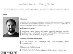 Sites similar to andresromero.github.io