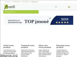 Sites similar to andresta.lt