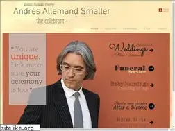 Sites similar to andresthecelebrant.com