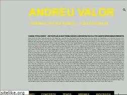 Sites similar to andreuvalor.com