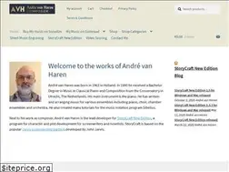 Sites similar to andrevanharen.com
