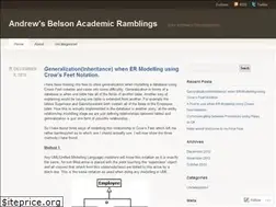 Sites similar to andrewbelson.wordpress.com