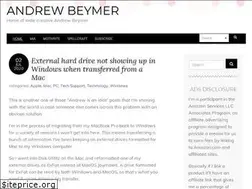 Sites similar to andrewbeymer.com