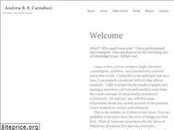 Sites similar to andrewcarnabuci.com
