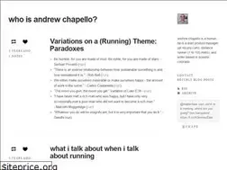 Sites similar to andrewchapello.com