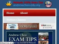 Sites similar to andrewchoo.edu.my