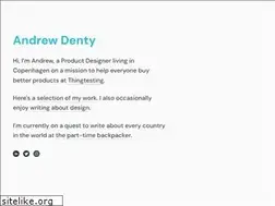 Sites similar to andrewdenty.com