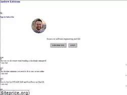 Sites similar to andrewedstrom.com