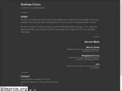 Sites similar to andrewerrico.com