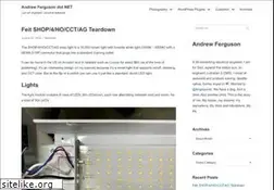 Sites similar to andrewferguson.net
