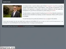 Sites similar to andrewferrier.com