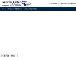 Sites similar to andrewfostermot.com