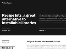Sites similar to andrewingram.net