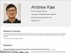 Sites similar to andrewkae.com