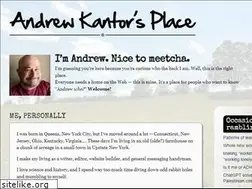Sites similar to andrewkantor.com